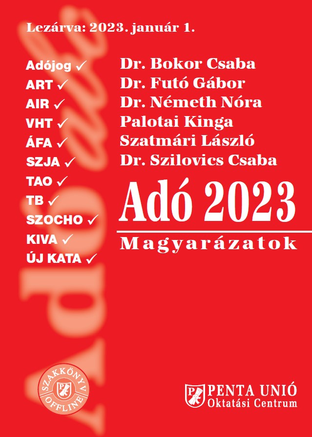 Adó 2023 magyarázatok