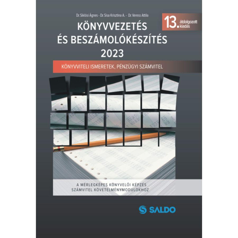 Könyvvezetés és beszámolókészítés 2023